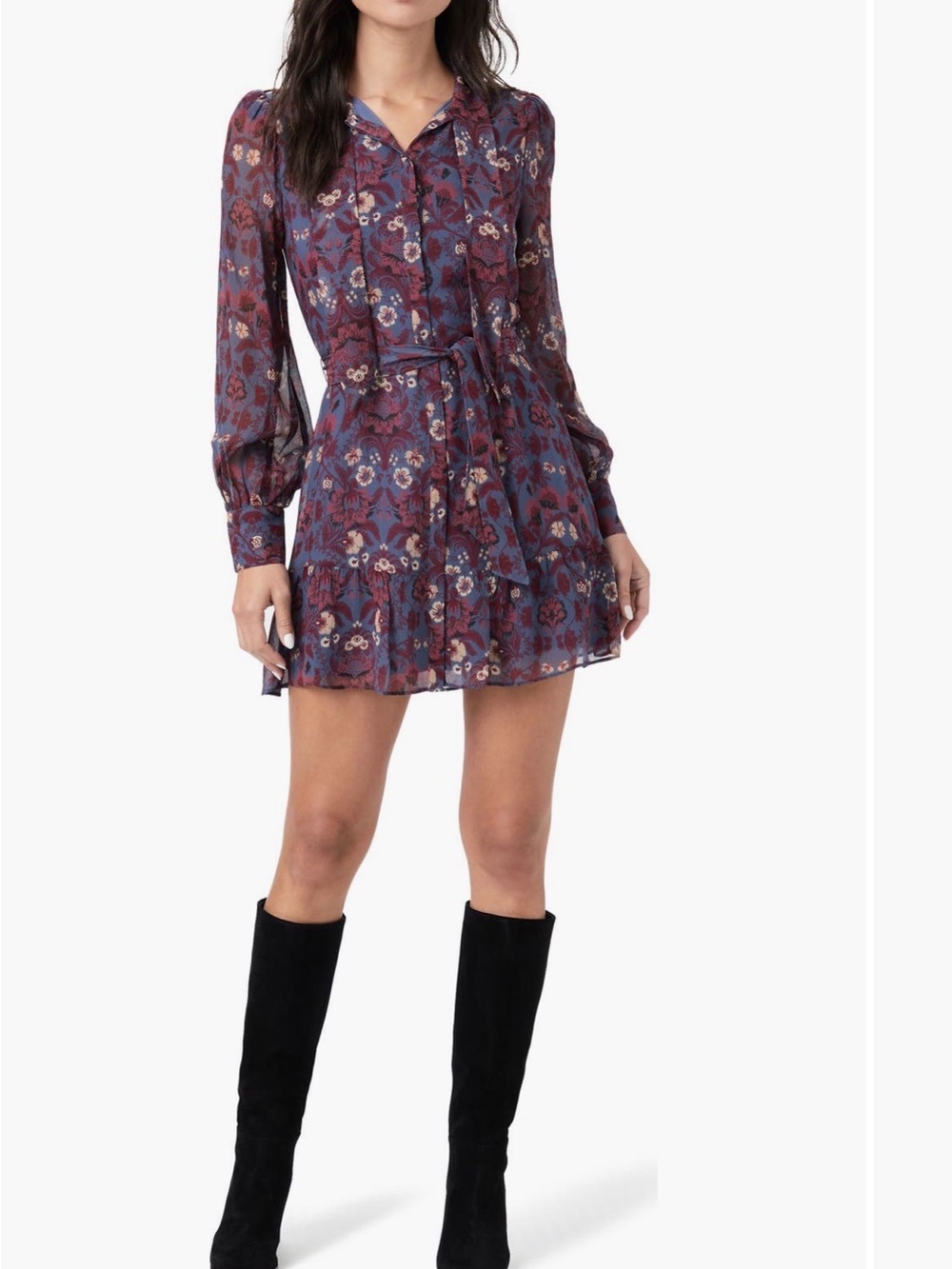 PAIGE Silk Mini Dress